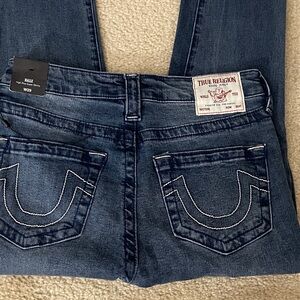 True Religion Women's high-rise super skinny jeans